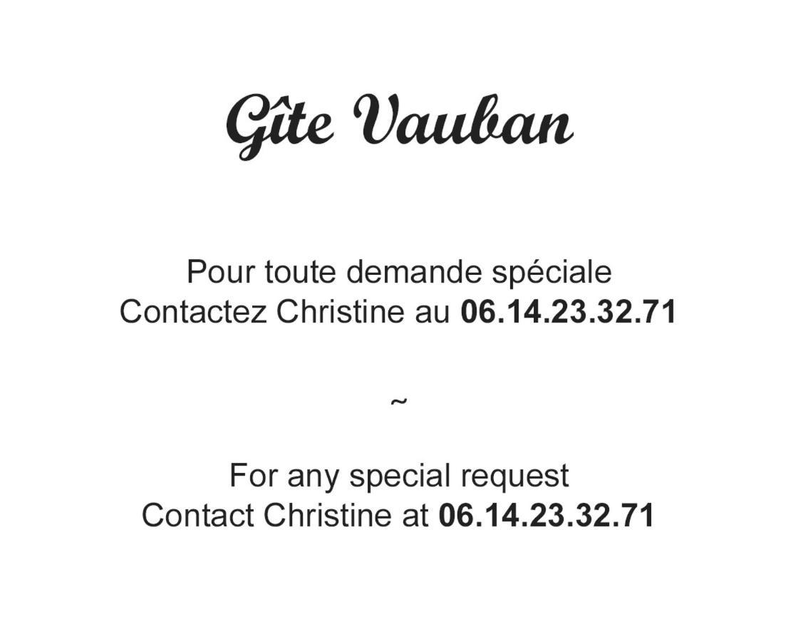 Apartmán Gite Vauban Saint-Quentin  Exteriér fotografie